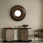 Zosora Organic Oak Flush Mount - Lamp Outdoor