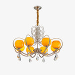 Jude Luxury Glass Chandelier - Lamp Outdoor