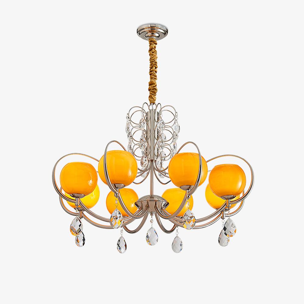 Jude Luxury Glass Chandelier - Lamp Outdoor