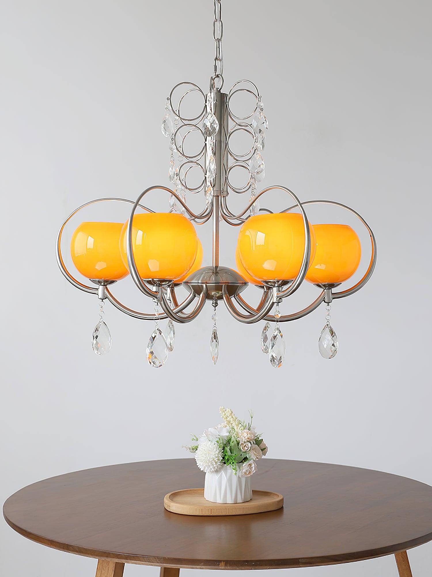 Jude Luxury Glass Chandelier - Lamp Outdoor