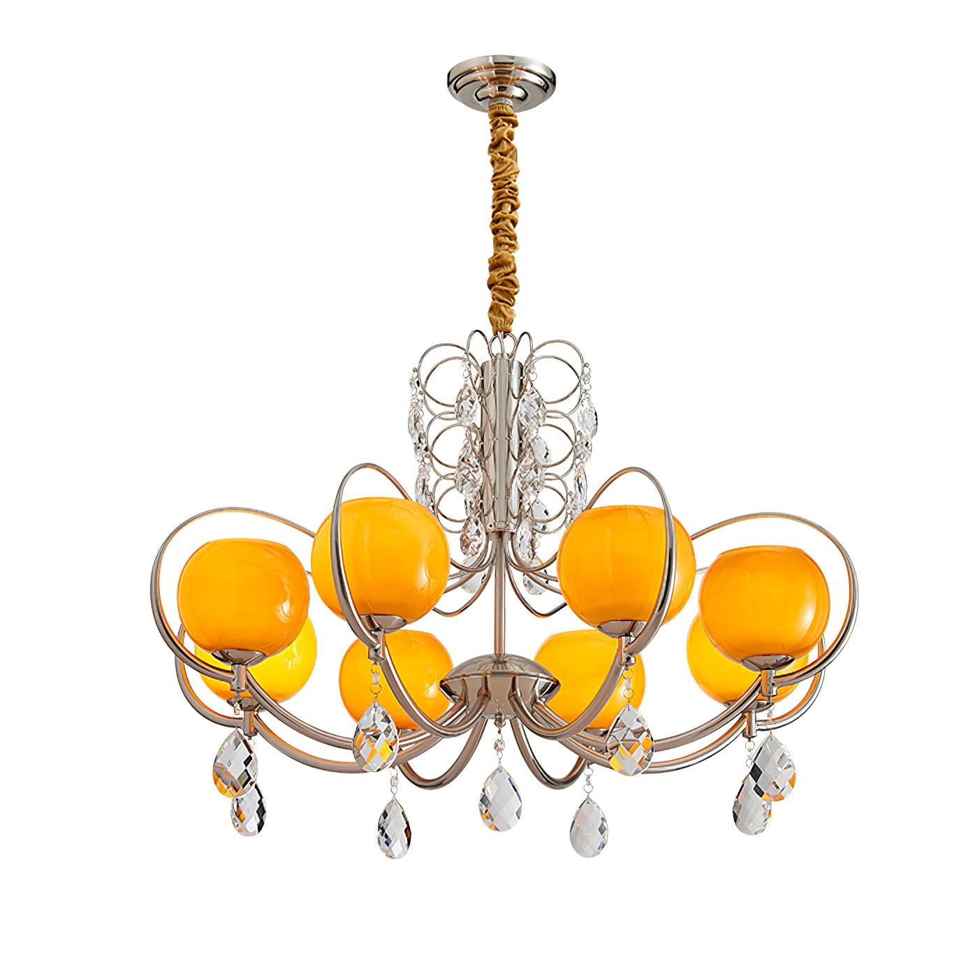 Jude Luxury Glass Chandelier - Lamp Outdoor