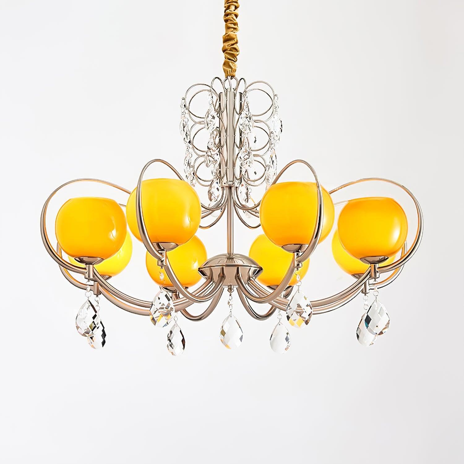 Jude Luxury Glass Chandelier - Lamp Outdoor