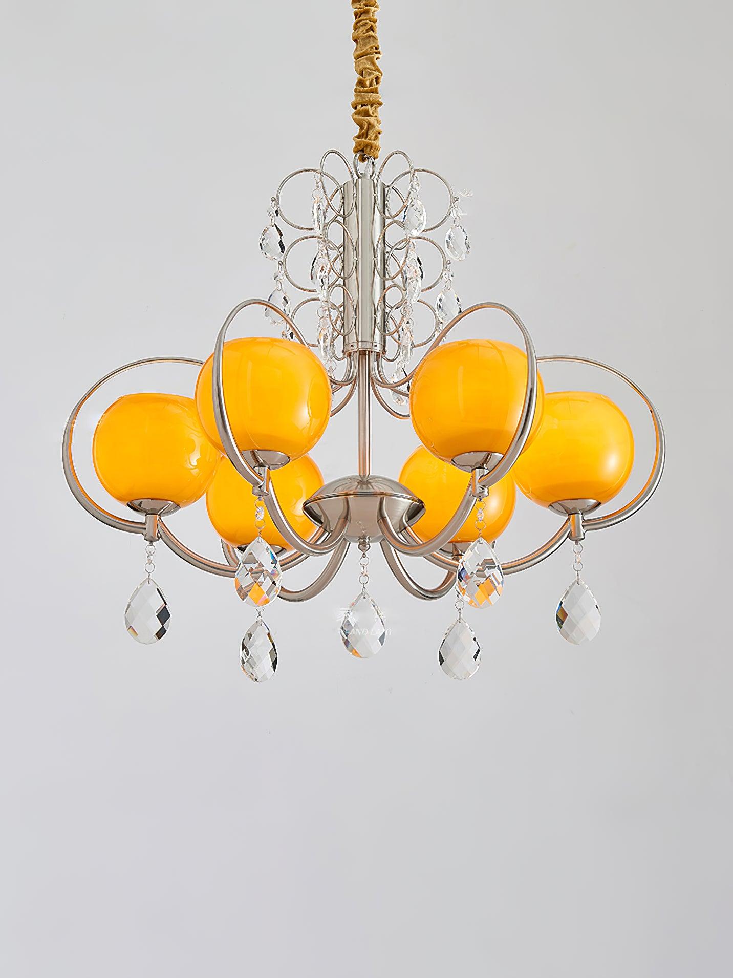 Jude Luxury Glass Chandelier - Lamp Outdoor
