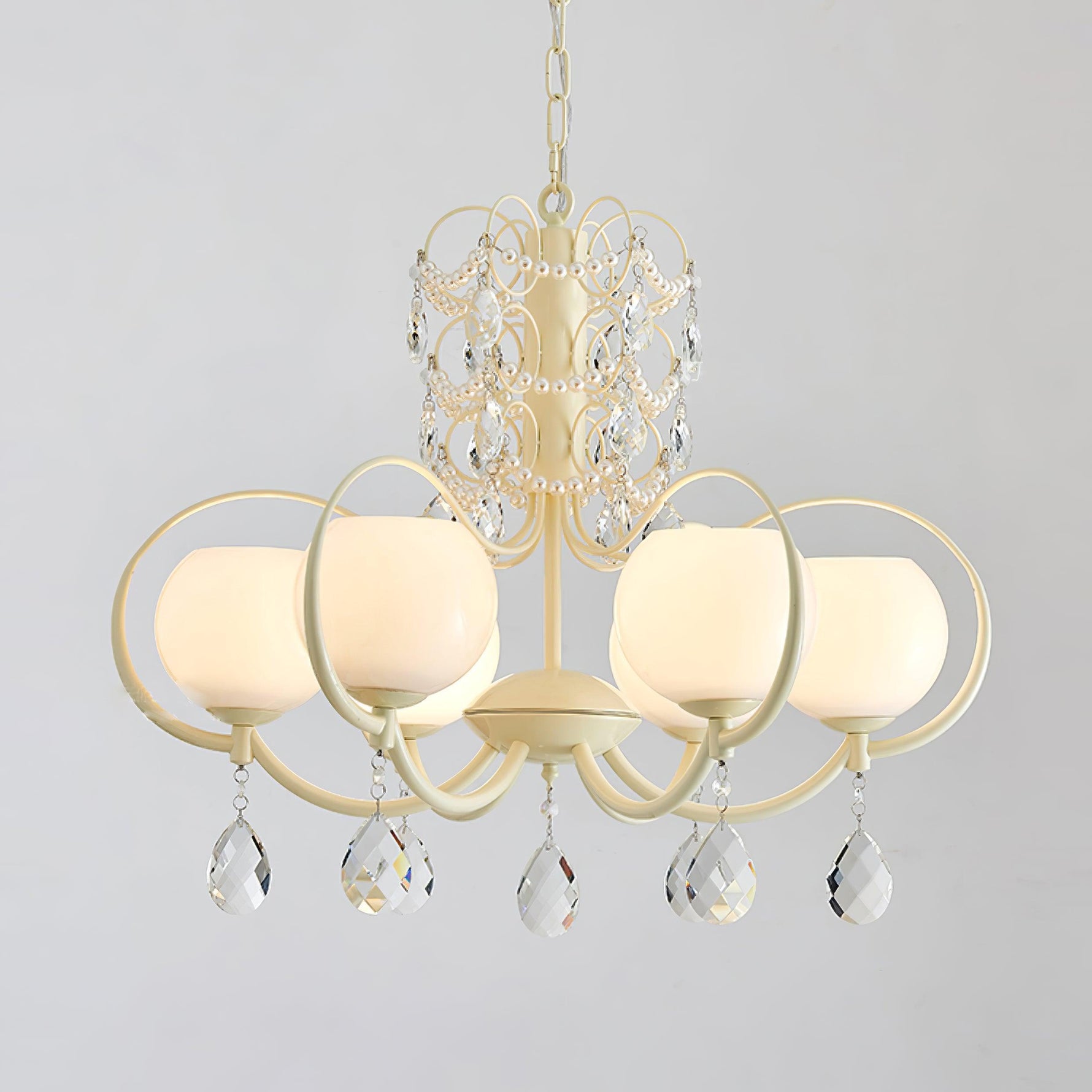 Jude Luxury Glass Chandelier - Lamp Outdoor