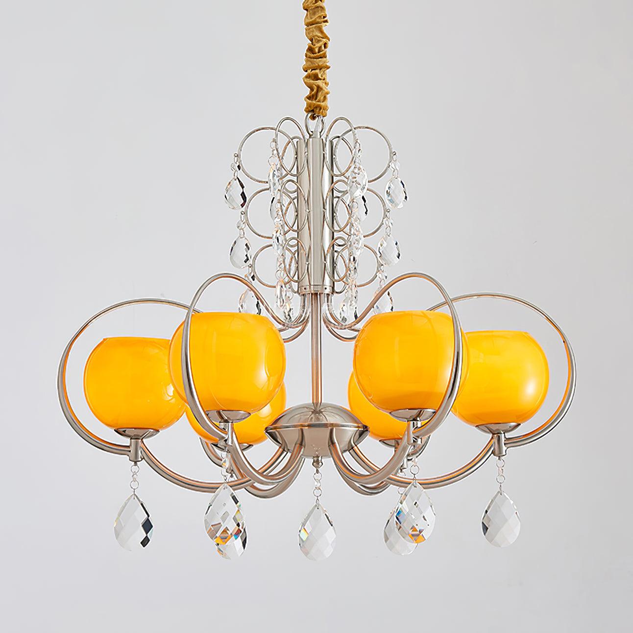 Jude Luxury Glass Chandelier - Lamp Outdoor