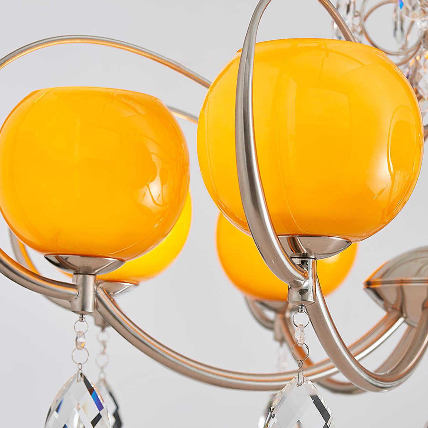 Jude Luxury Glass Chandelier - Lamp Outdoor