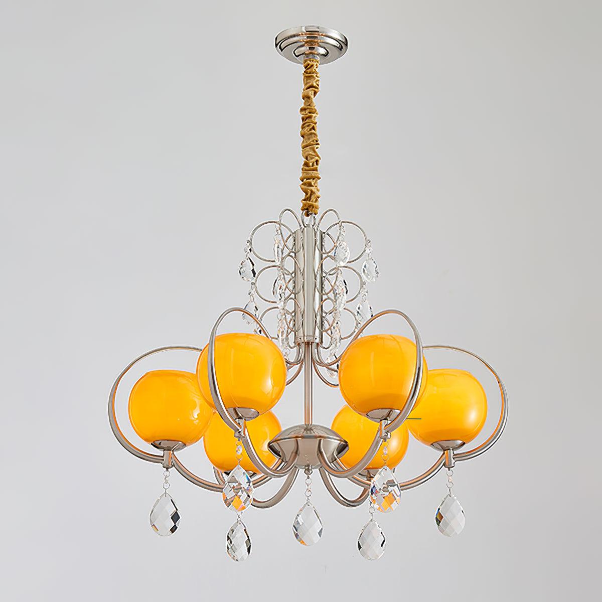Jude Luxury Glass Chandelier - Lamp Outdoor