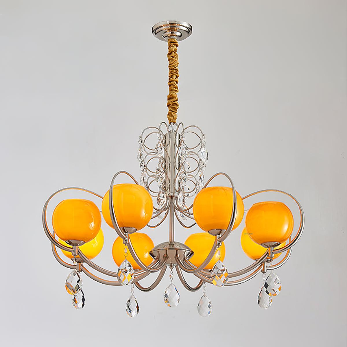 Jude Luxury Glass Chandelier - Lamp Outdoor