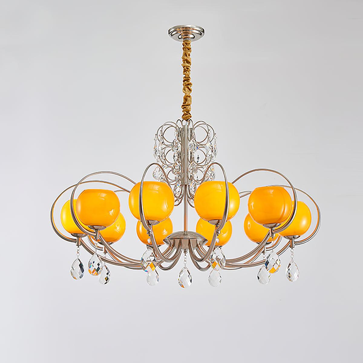 Jude Luxury Glass Chandelier - Lamp Outdoor