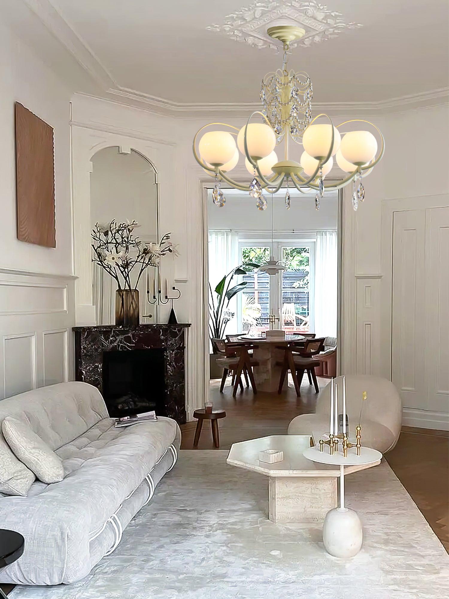 Jude Luxury Glass Chandelier - Lamp Outdoor
