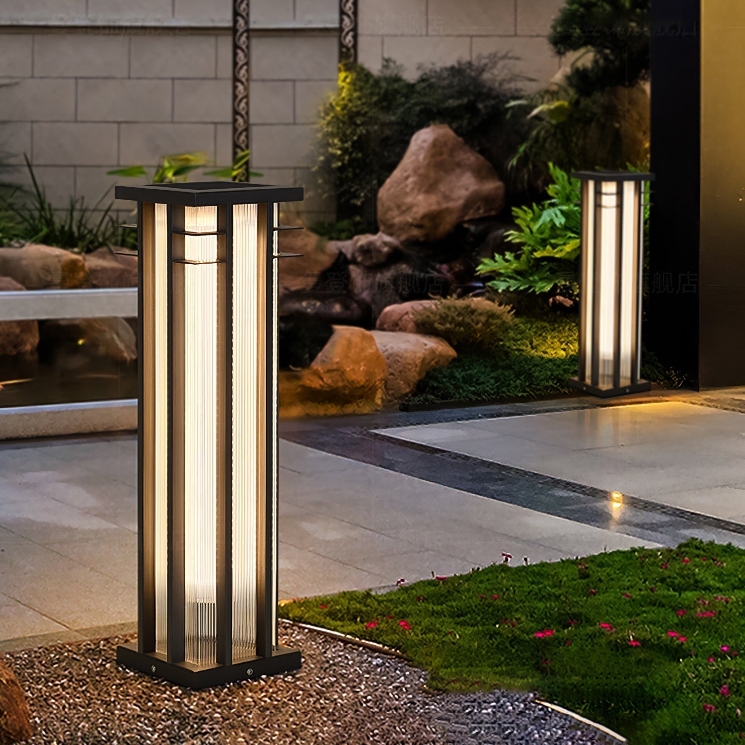 Double Axis Outdoor Post Lamp - Lamp Outdoor