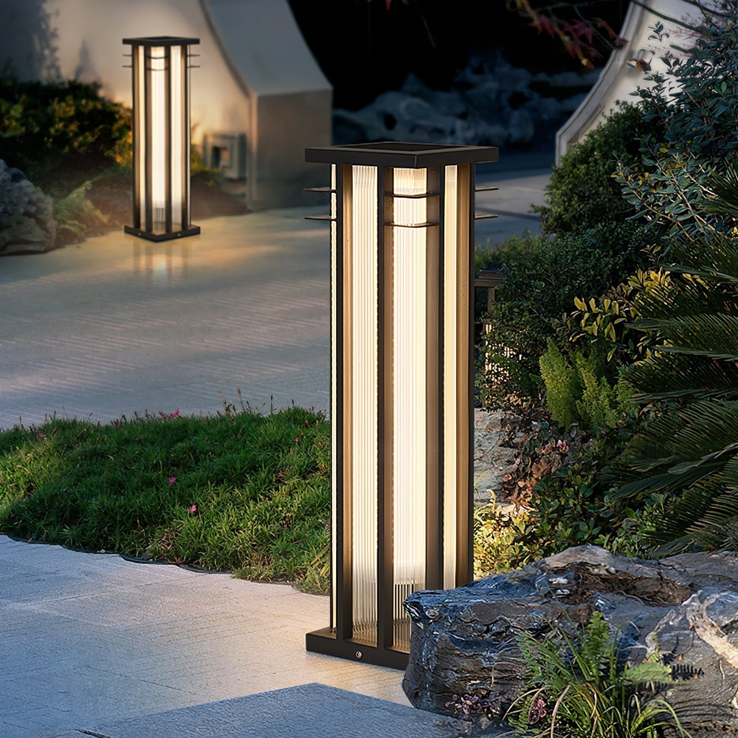 Double Axis Outdoor Post Lamp - Lamp Outdoor