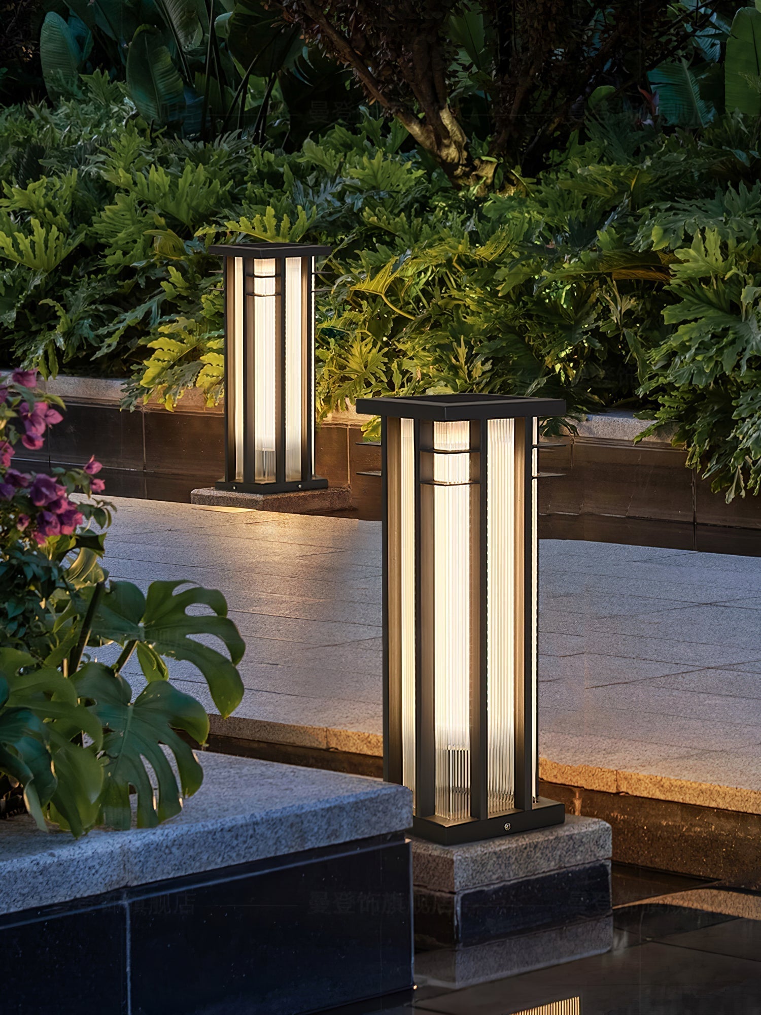 Double Axis Outdoor Post Lamp - Lamp Outdoor