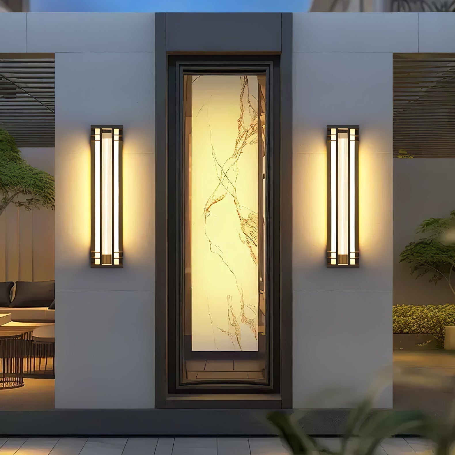 Double Axis Outdoor Wall Lamp - Lamp Outdoor