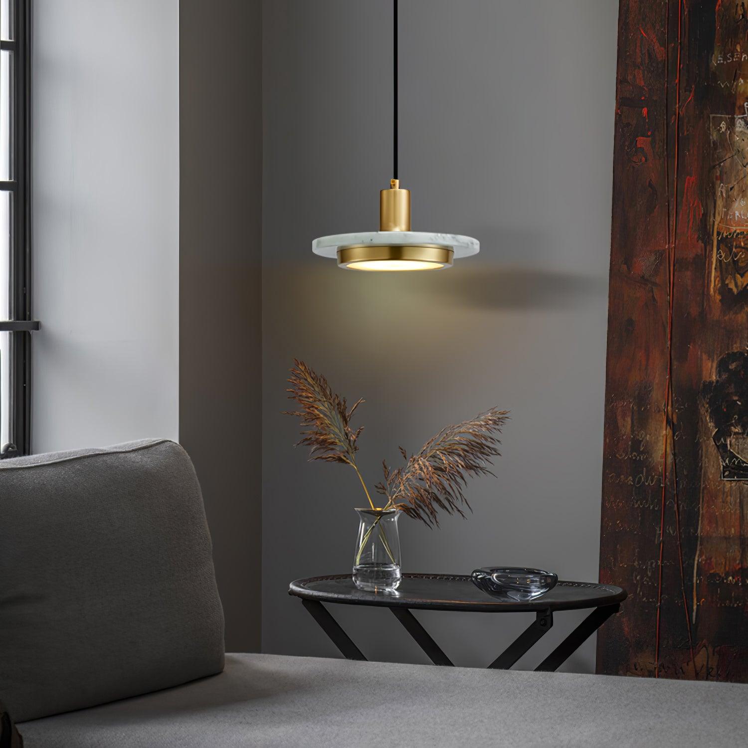 Double Circle Pendant Light - Lamp Outdoor