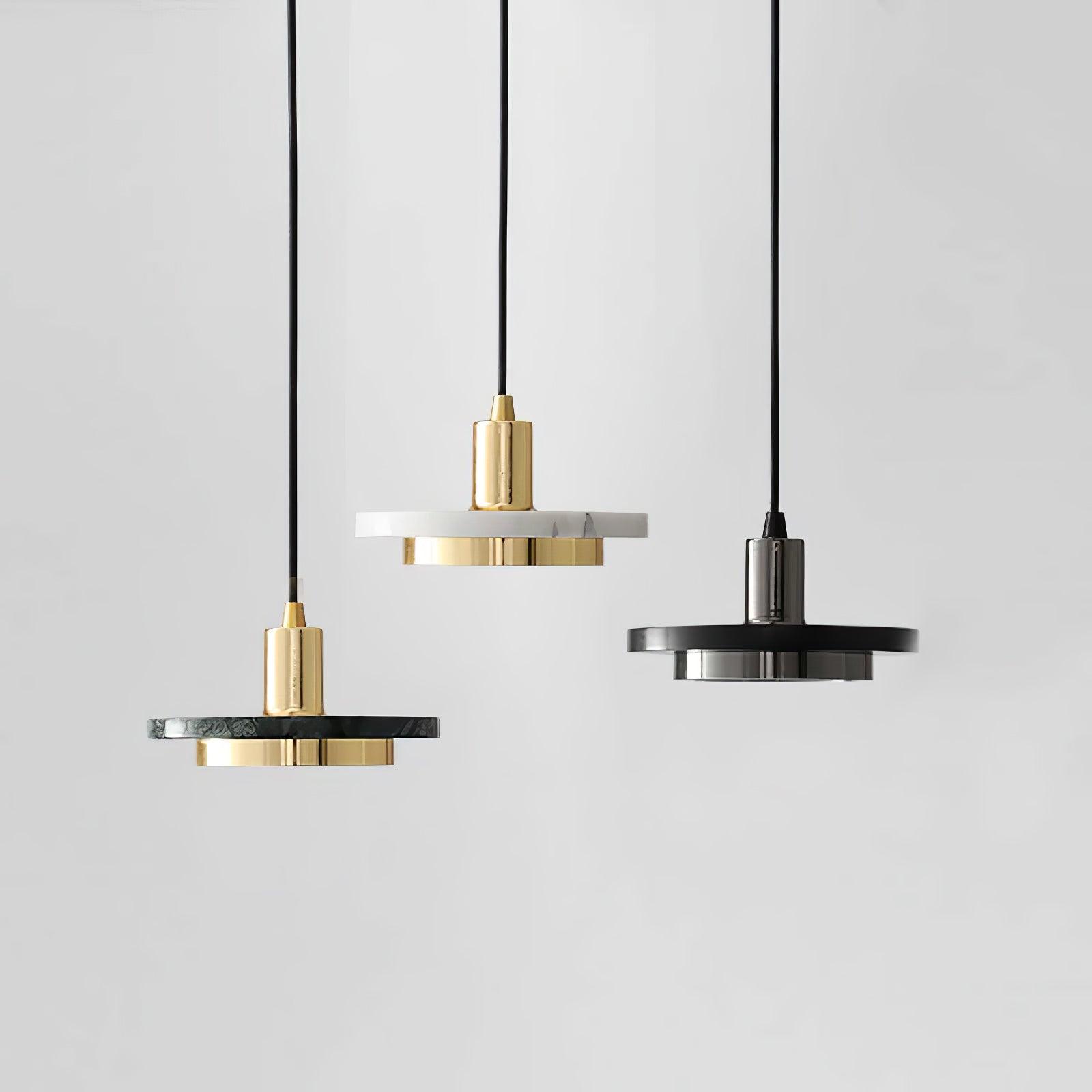 Double Circle Pendant Light - Lamp Outdoor