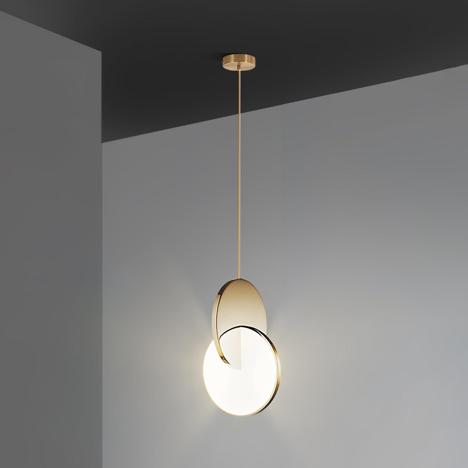 Lysola Wood Ring Pendant Light - Lamp Outdoor