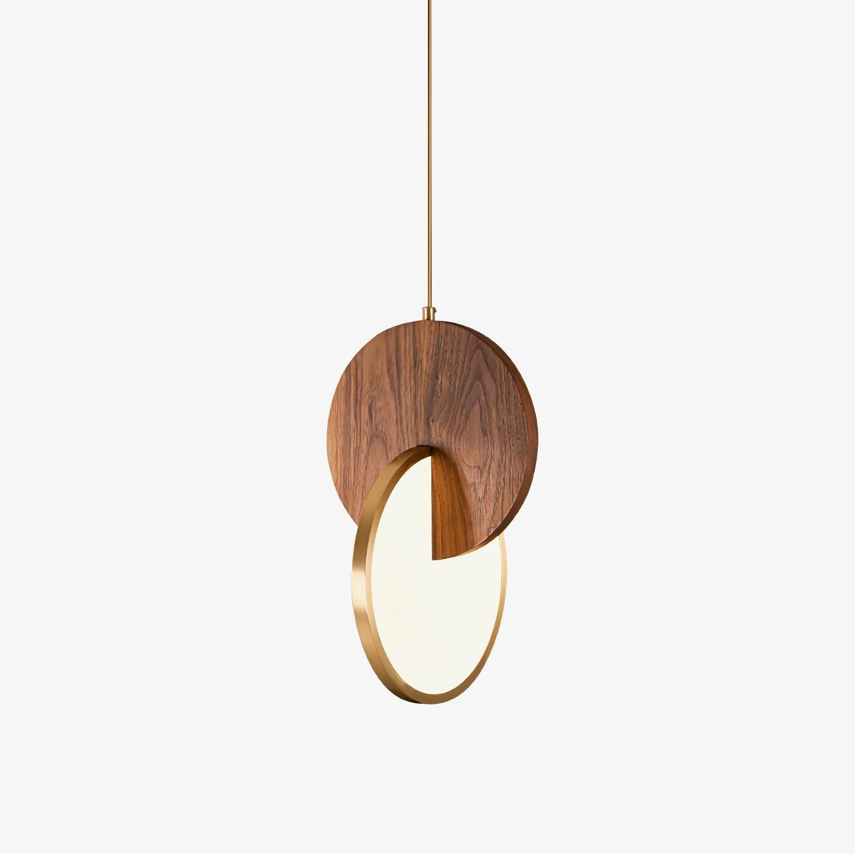 Lysola Wood Ring Pendant Light - Lamp Outdoor