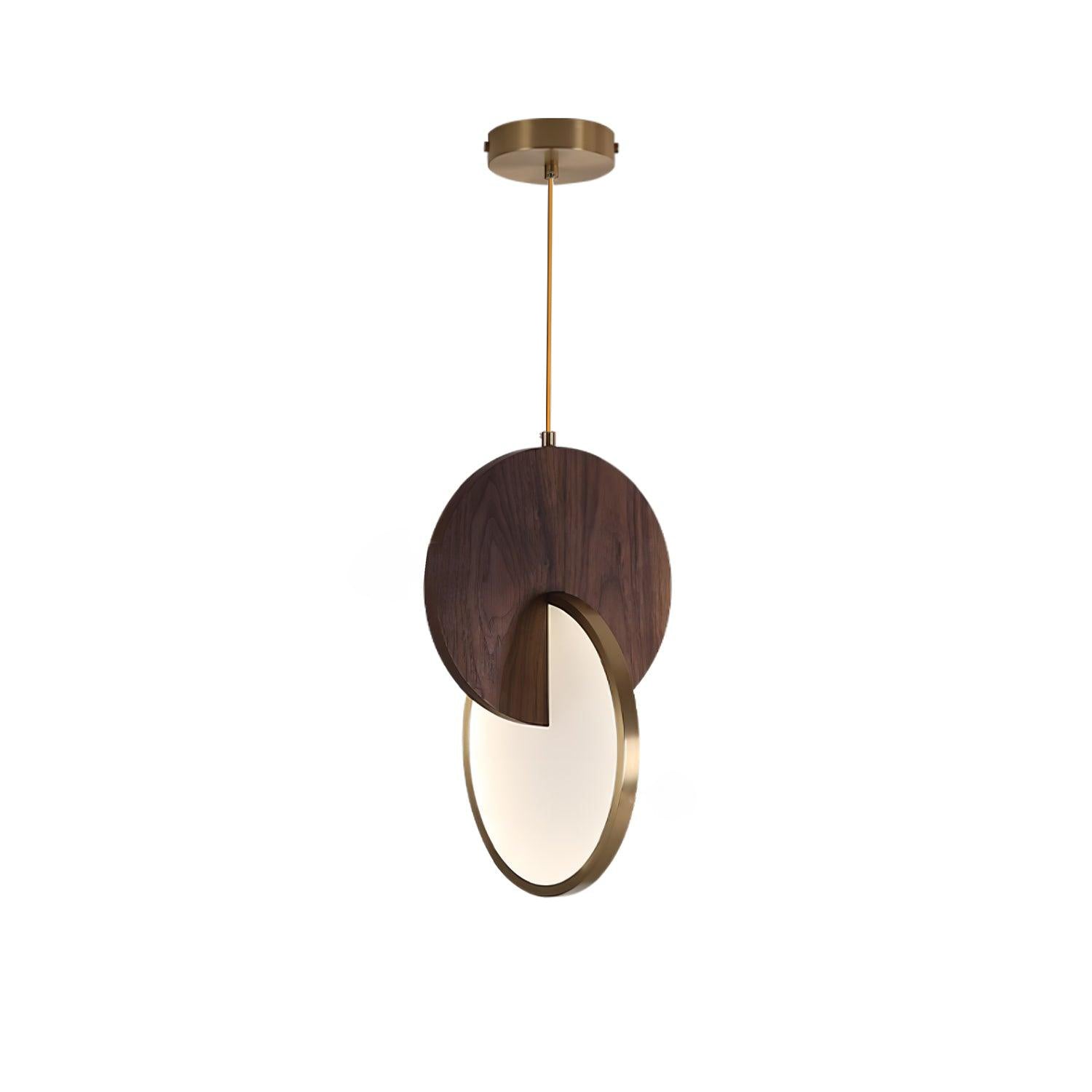 Lysola Wood Ring Pendant Light - Lamp Outdoor