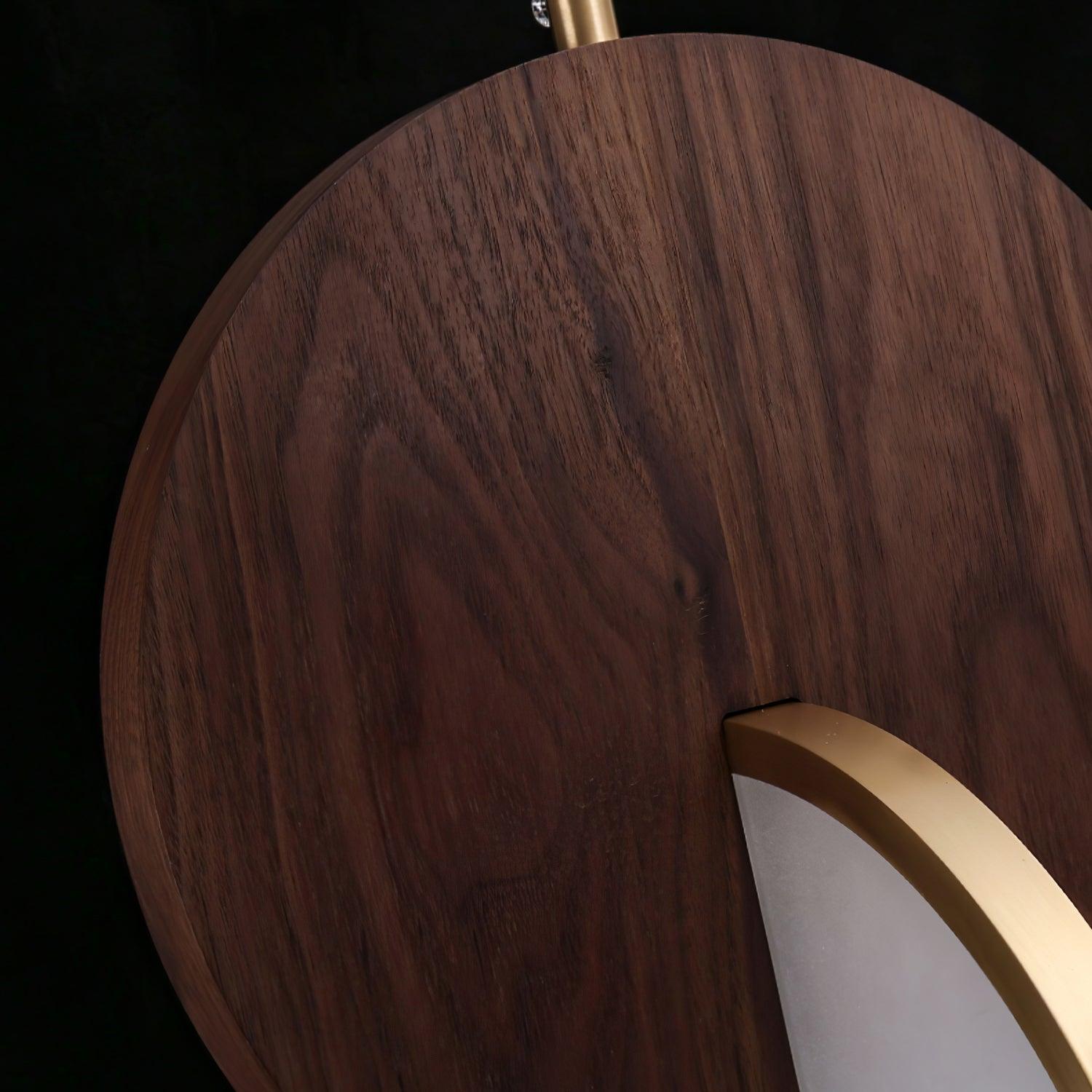Lysola Wood Ring Pendant Light - Lamp Outdoor