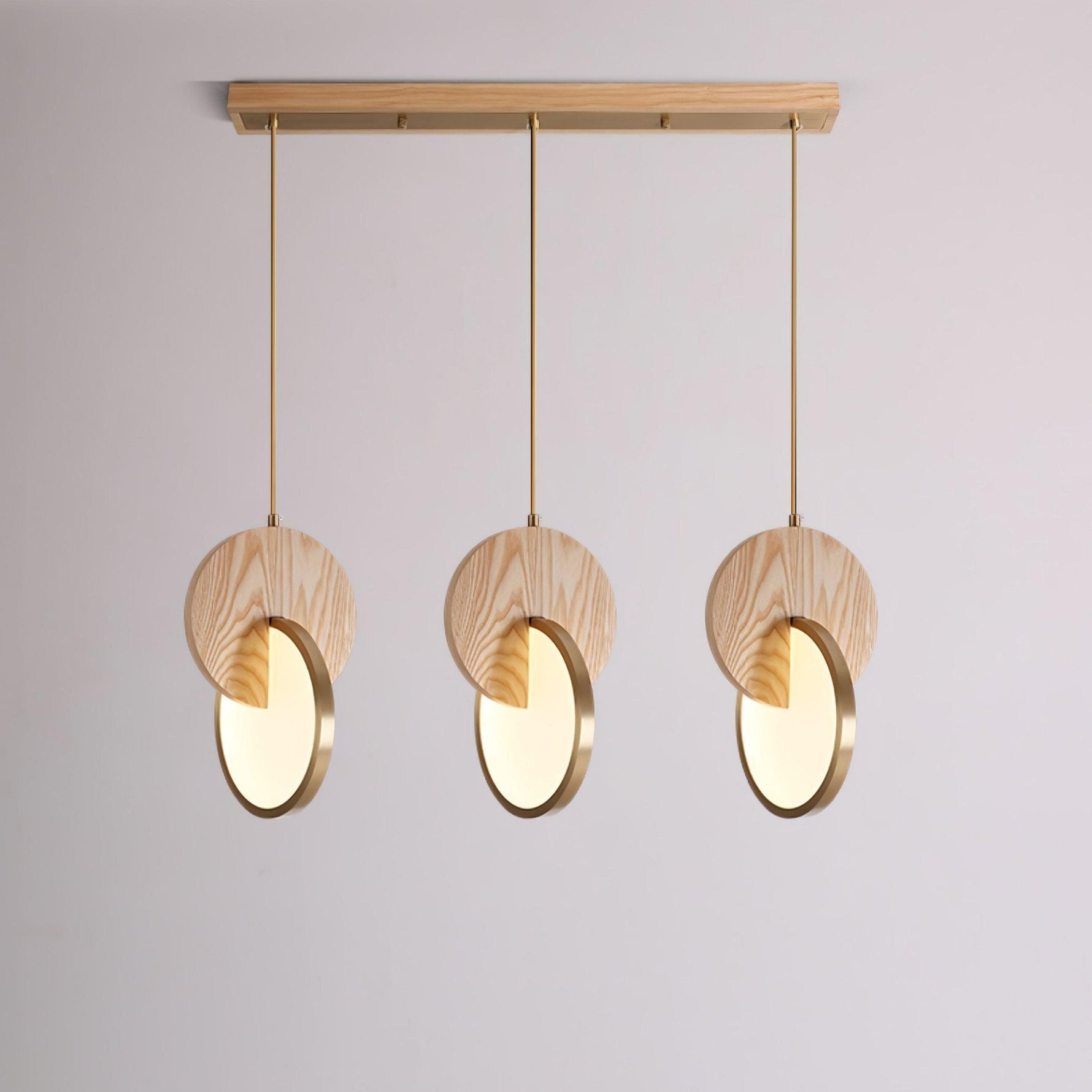 Lysola Wood Ring Pendant Light - Lamp Outdoor