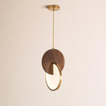 Lysola Wood Ring Pendant Light - Lamp Outdoor