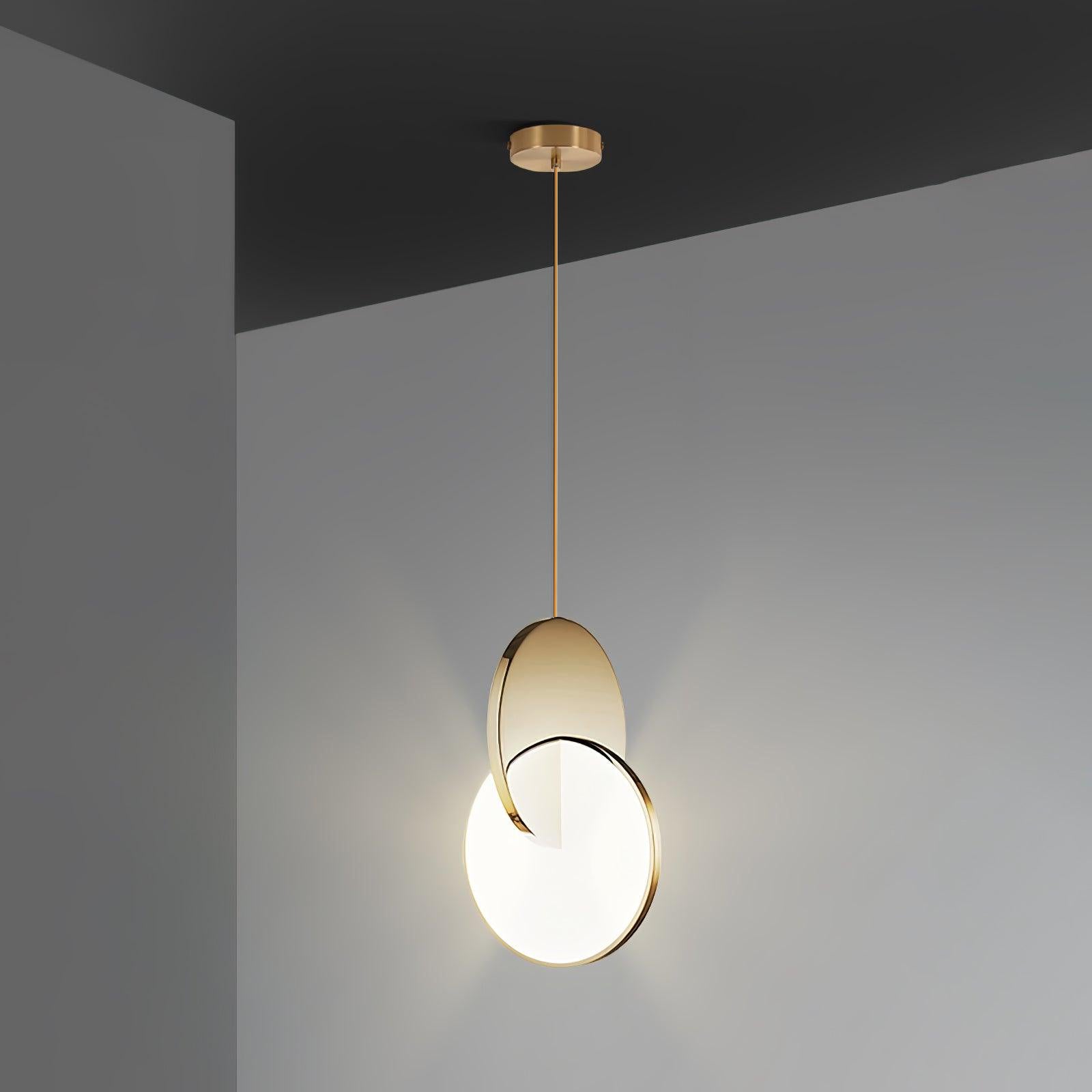 Lysola Wood Ring Pendant Light - Lamp Outdoor