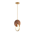 Lysola Wood Ring Pendant Light - Lamp Outdoor