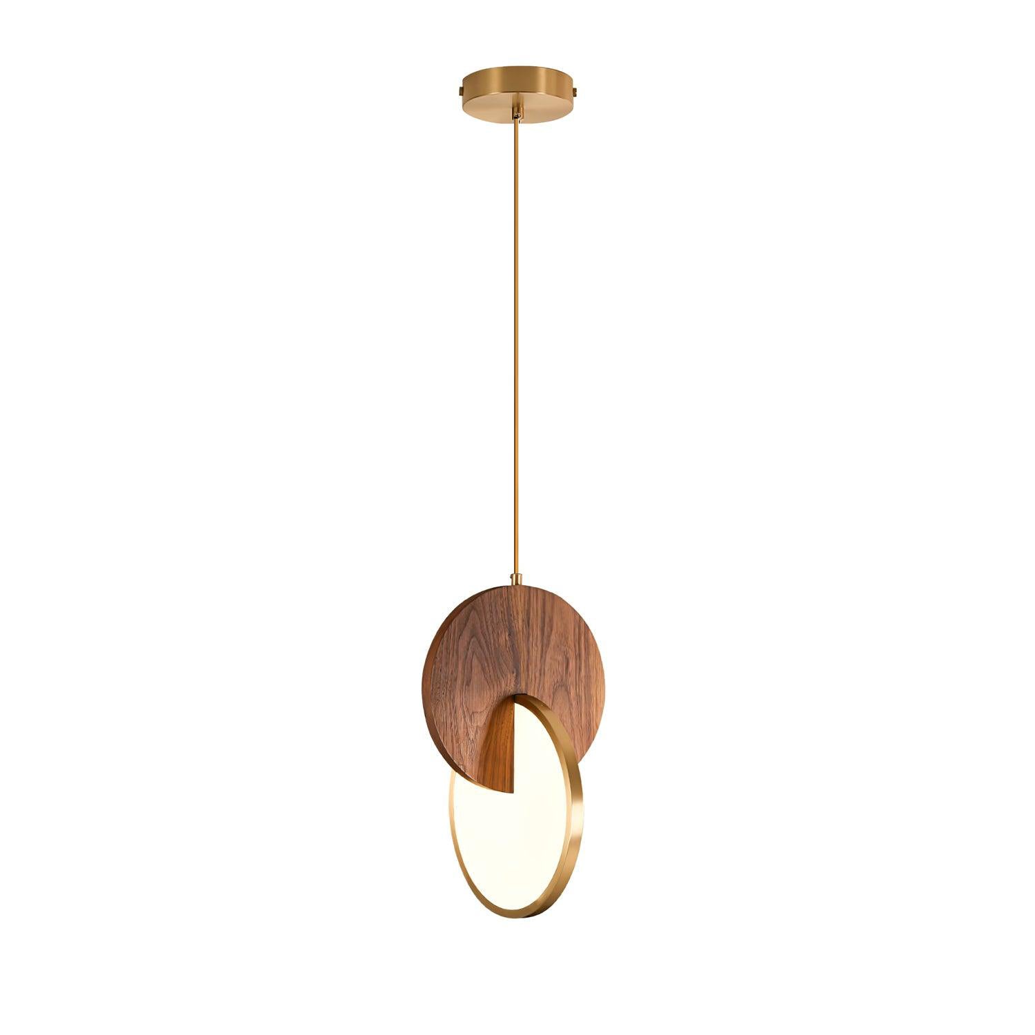 Lysola Wood Ring Pendant Light - Lamp Outdoor