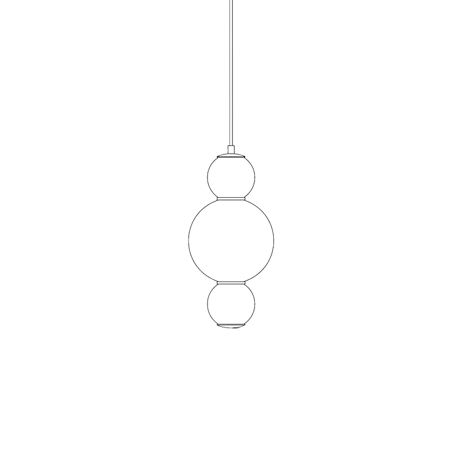 Double Globe Pendant Lamp - Lamp Outdoor