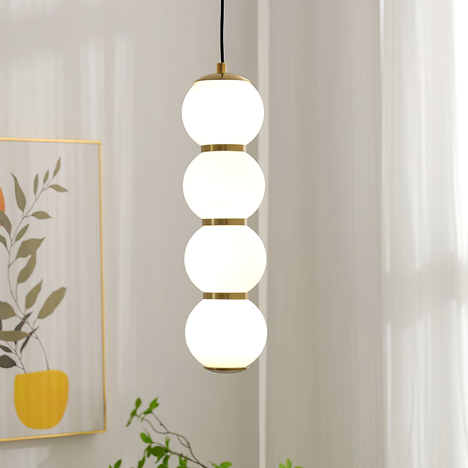 Double Globe Pendant Lamp - Lamp Outdoor
