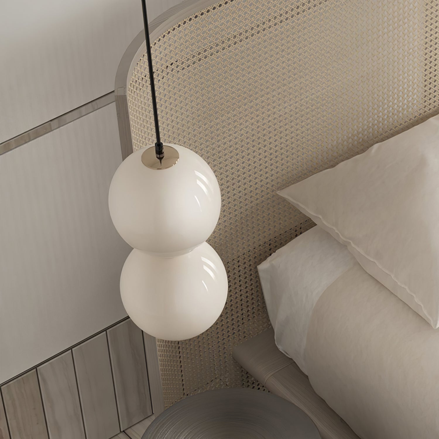 Double Globe Pendant Lamp - Lamp Outdoor