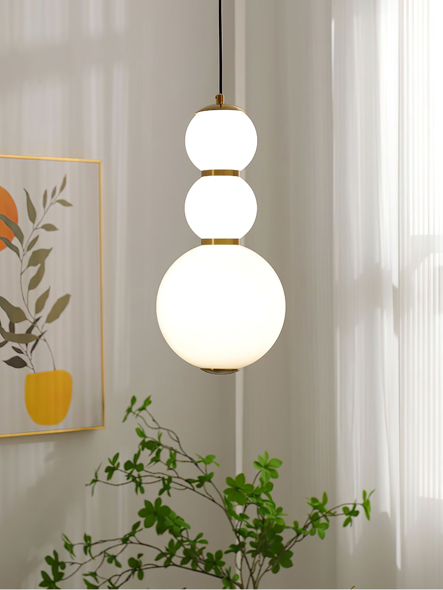 Double Globe Pendant Lamp - Lamp Outdoor