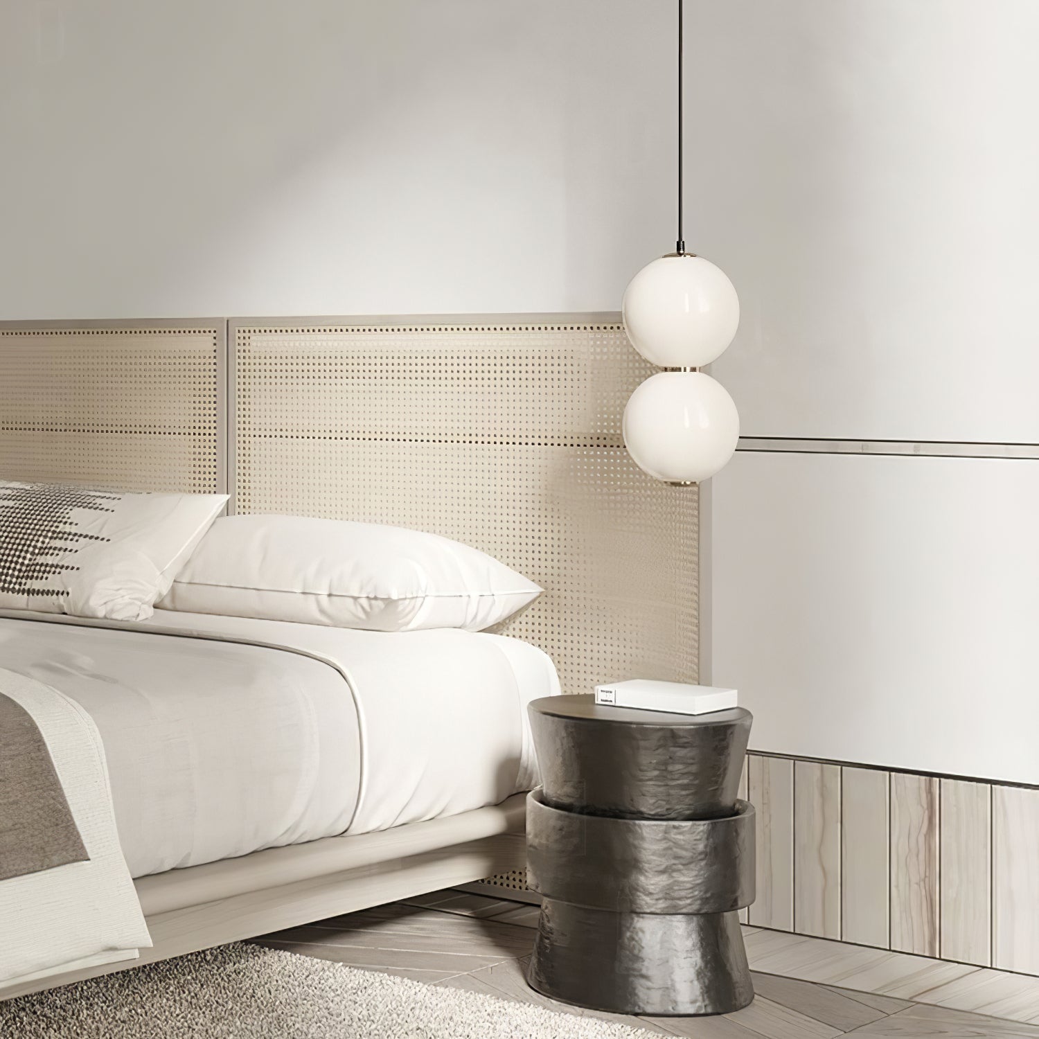 Double Globe Pendant Lamp - Lamp Outdoor
