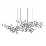 Elorus Double Layer Combination Gingko Chandelier - Lamp Outdoor