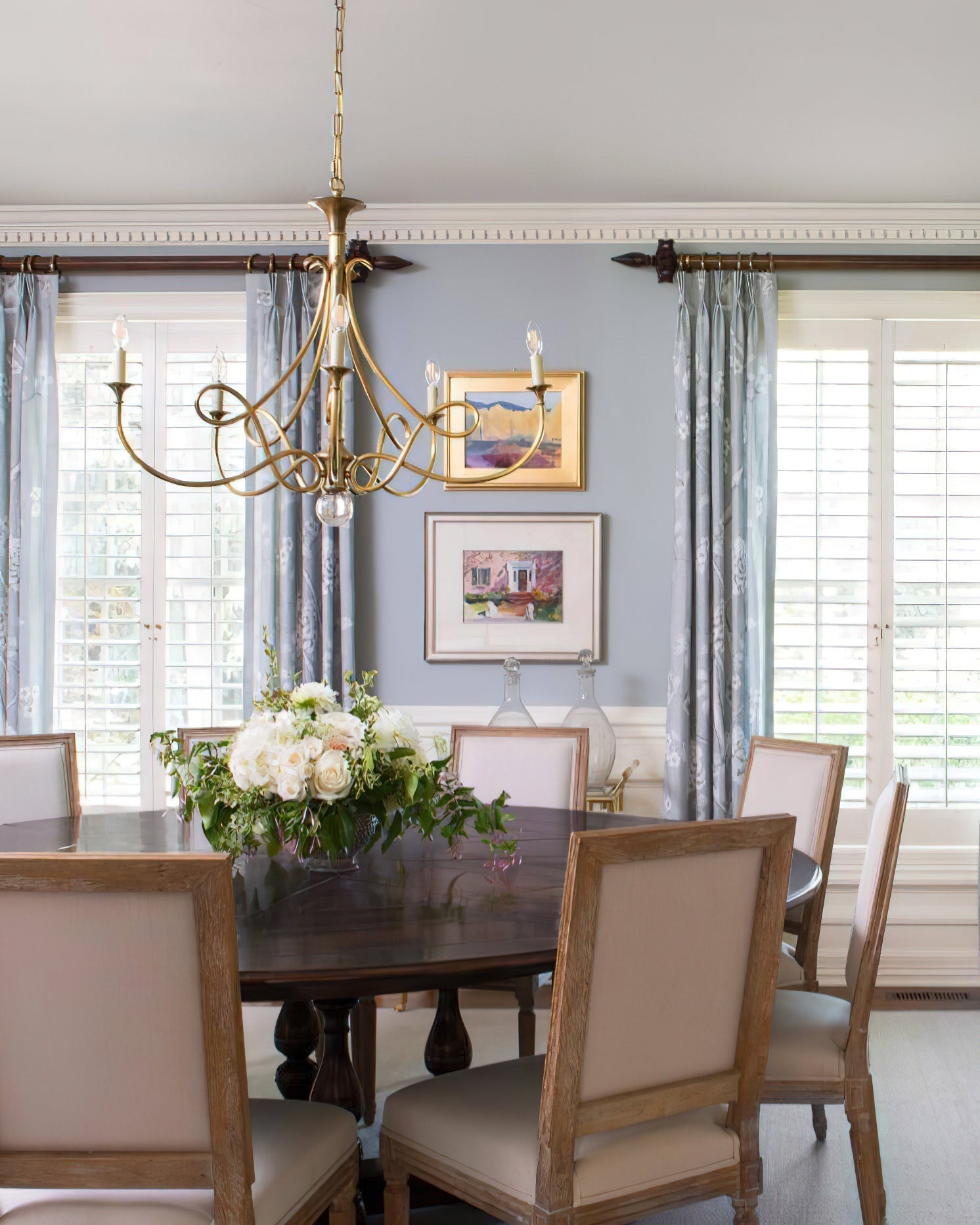 Double Twist Chandelier - Lamp Outdoor