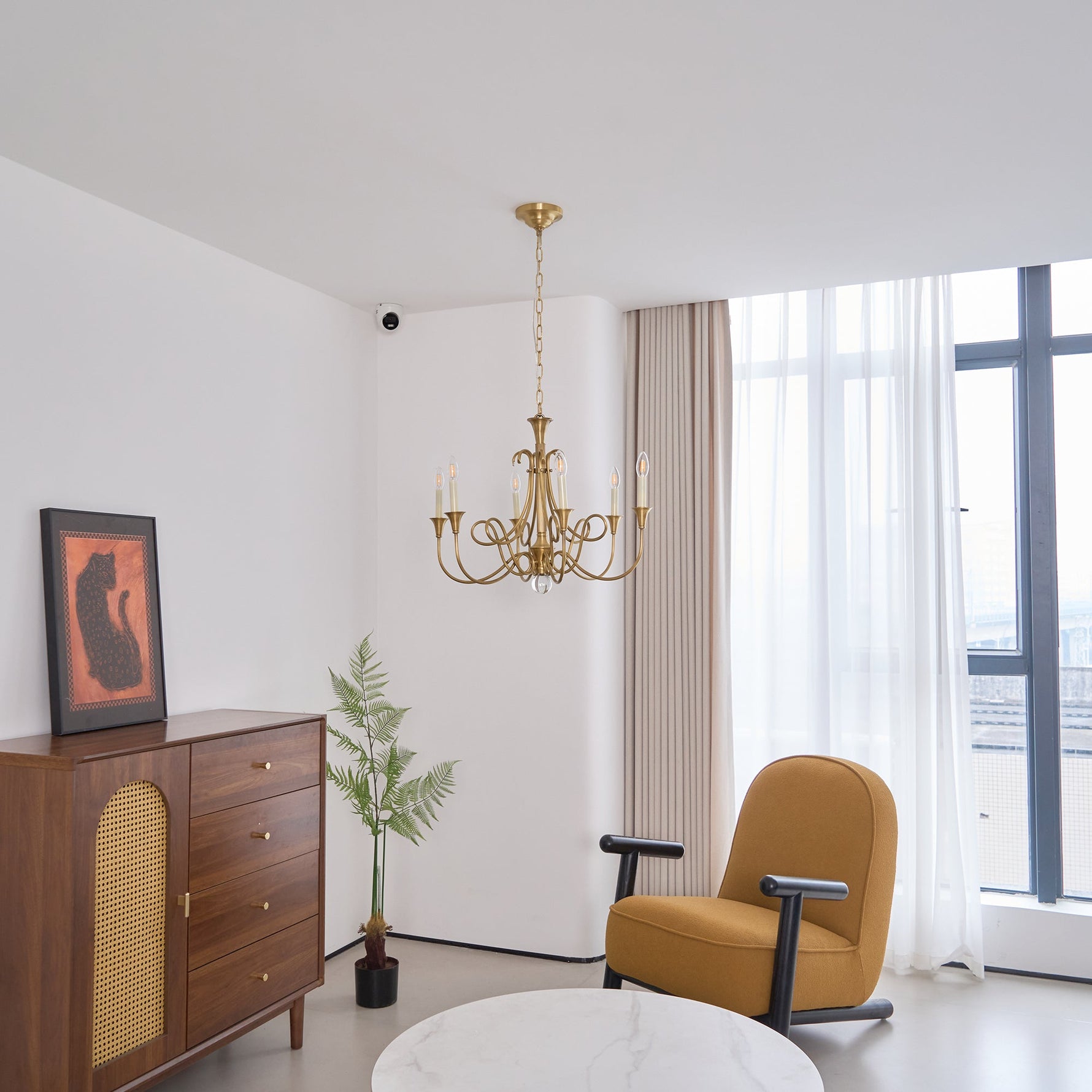 Double Twist Chandelier - Lamp Outdoor