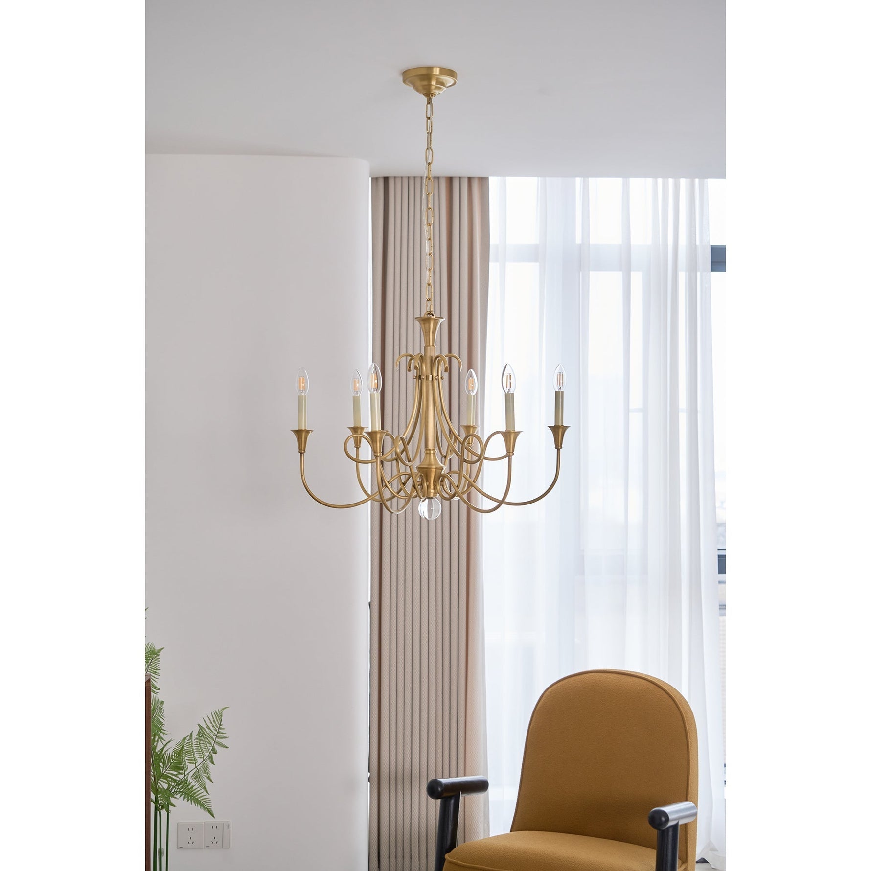 Double Twist Chandelier - Lamp Outdoor