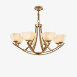 Crown Classic Brass Chandelier - Lamp Outdoor