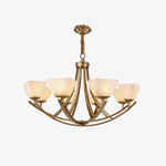 Crown Classic Brass Chandelier - Lamp Outdoor