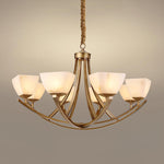 Crown Classic Brass Chandelier - Lamp Outdoor