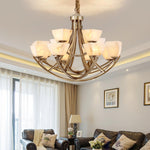 Crown Classic Brass Chandelier - Lamp Outdoor