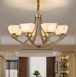 Crown Classic Brass Chandelier - Lamp Outdoor