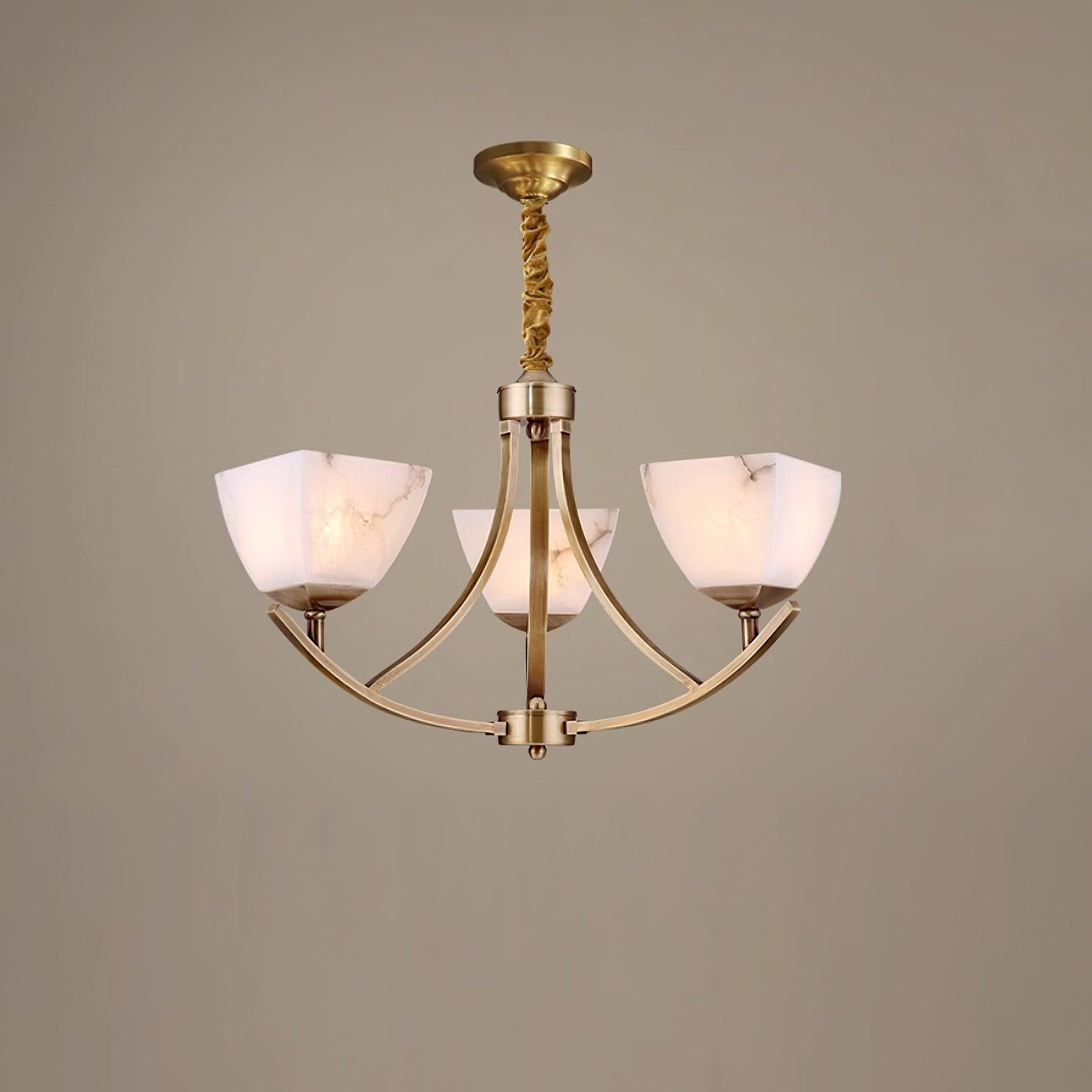 Crown Classic Brass Chandelier - Lamp Outdoor