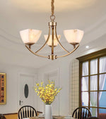 Crown Classic Brass Chandelier - Lamp Outdoor