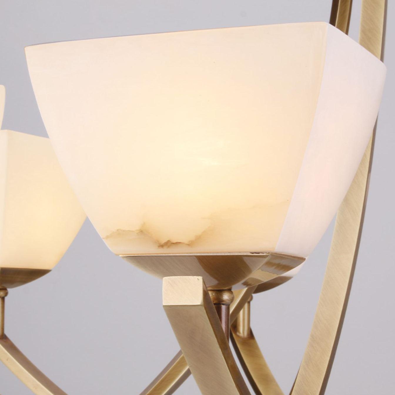 Crown Classic Brass Chandelier - Lamp Outdoor