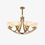 Crown Classic Brass Chandelier - Lamp Outdoor