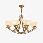 Crown Classic Brass Chandelier - Lamp Outdoor