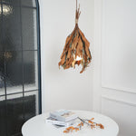Dried Branch Leaf Pendant Lamp - Lamp Outdoor