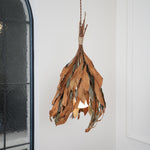 Dried Branch Leaf Pendant Lamp - Lamp Outdoor